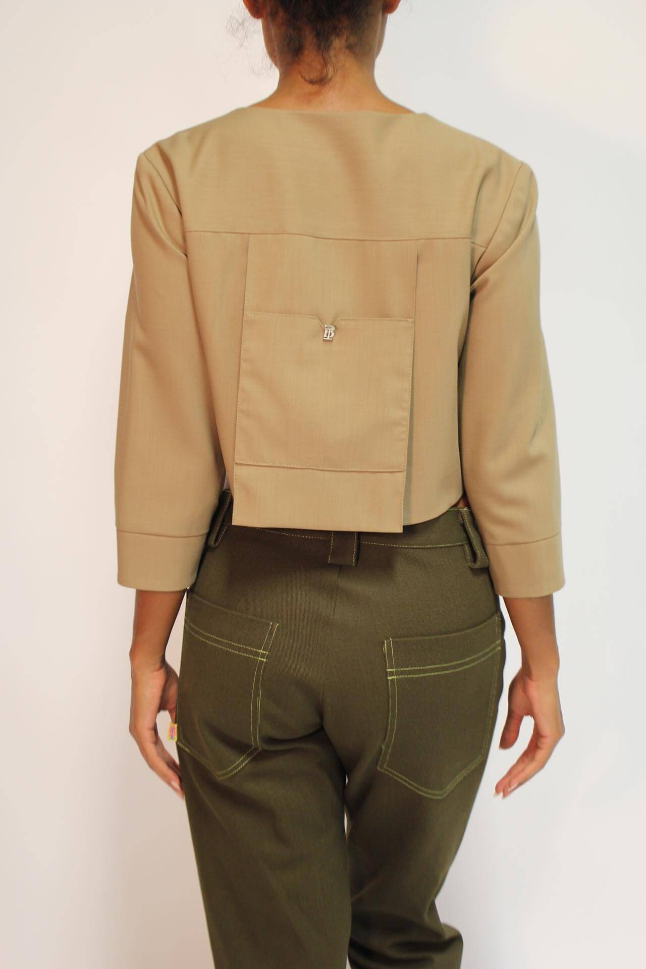 ジャケット・アウター URU  SHORT JACKET   2 TUCK PANTS Neighborhood Two Tuck Pants 241SPNH-PTM06 / Green | OVERKILL