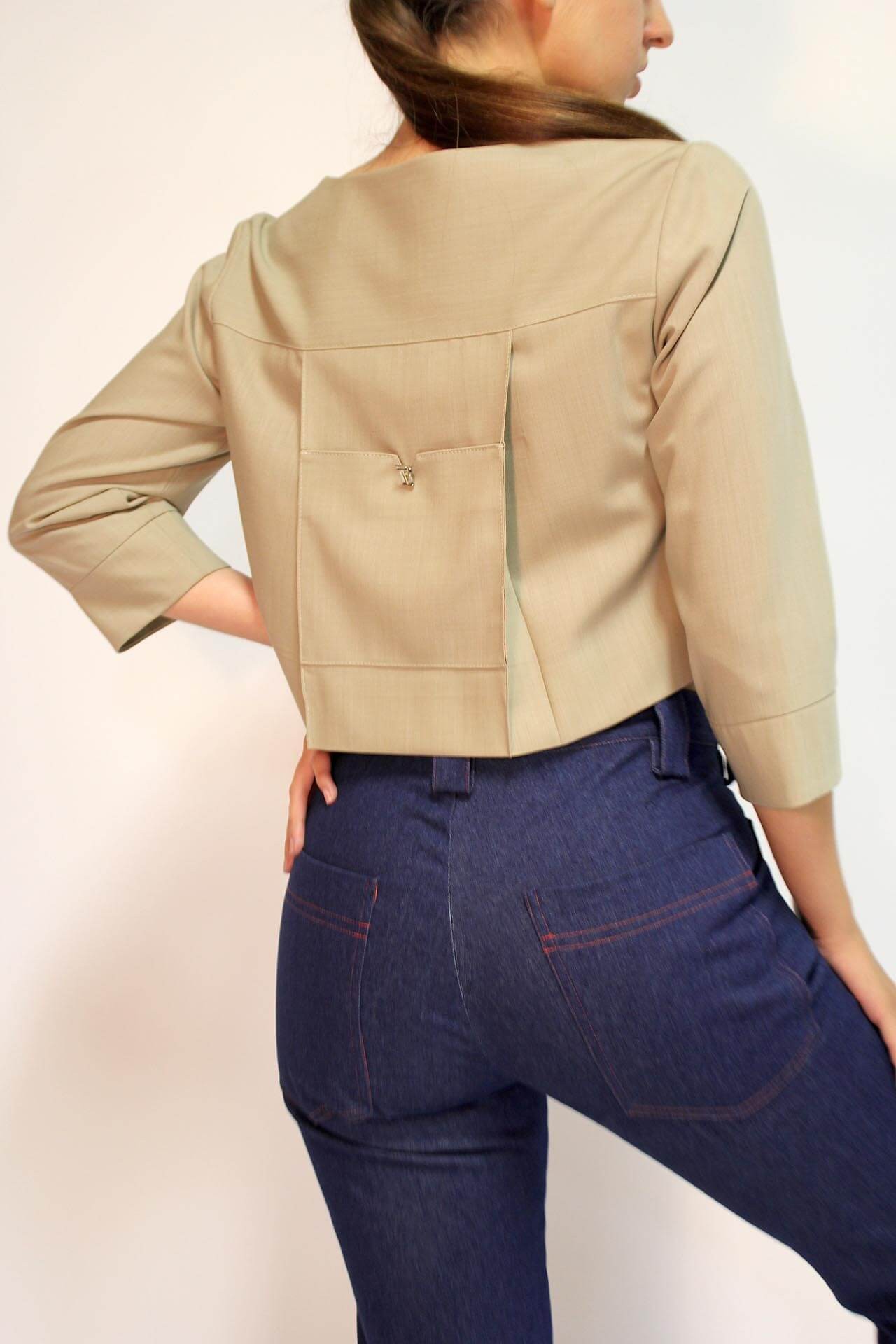 Short sales cut jacket