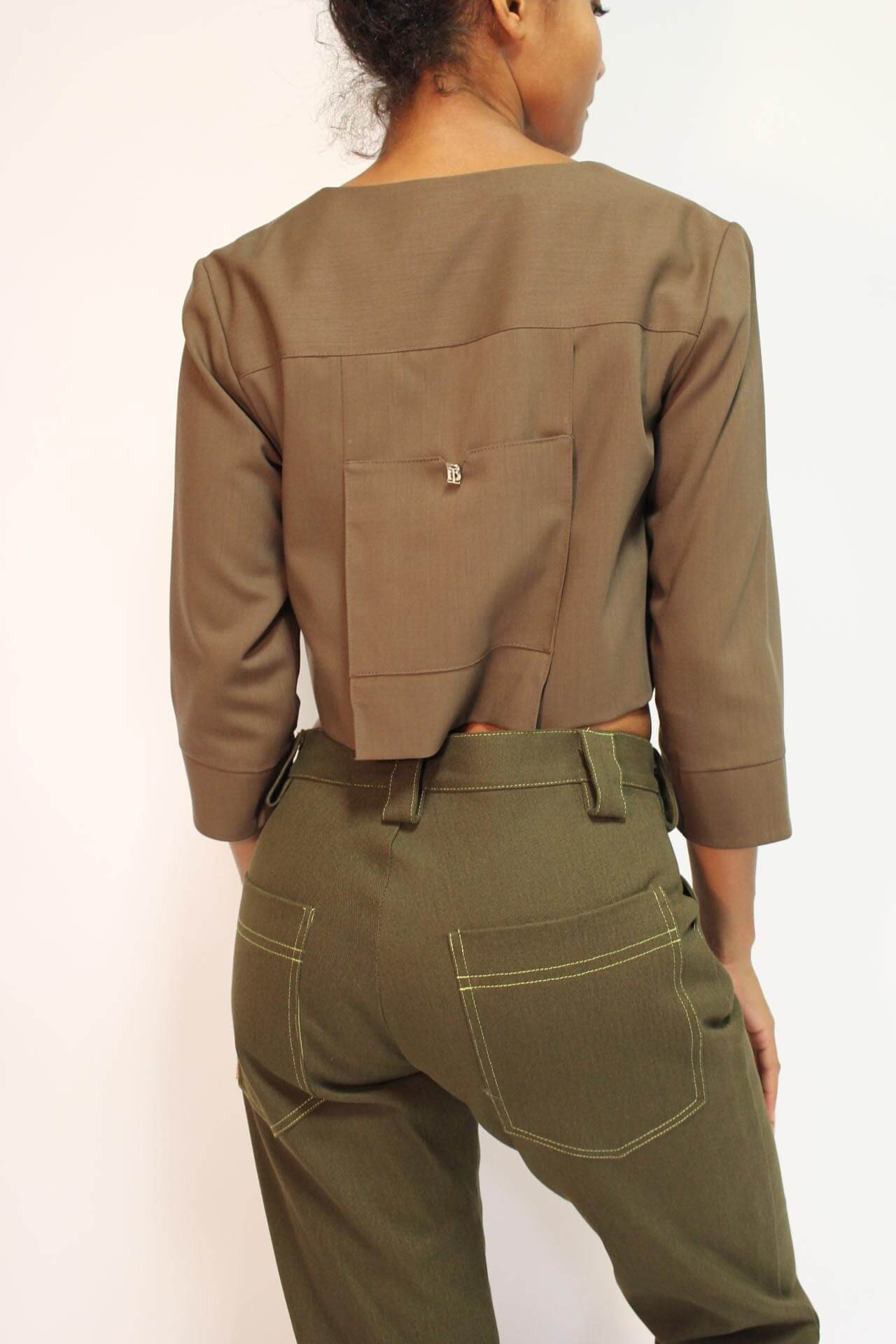 Short cut on sale jacket