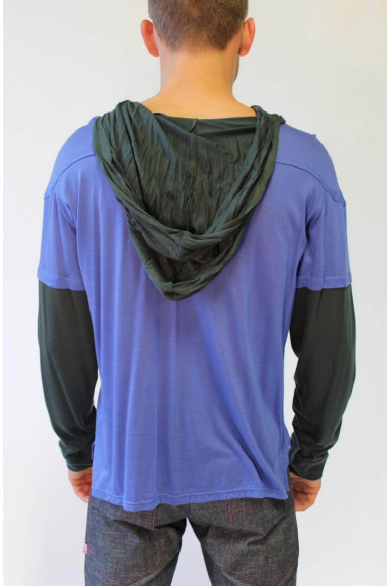 SLEEVED HOOD TOP