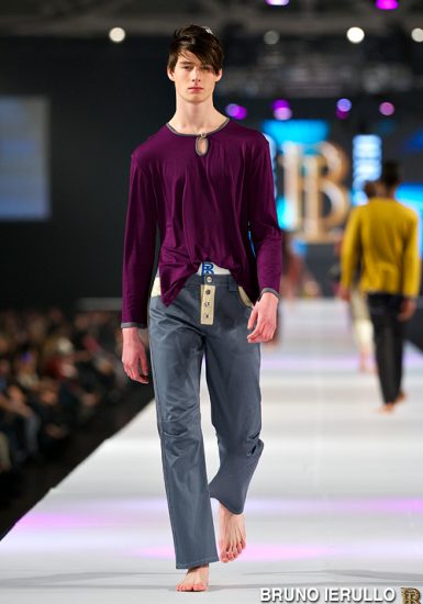 Bruno Ierullo 2013 Collection fashion show at the International Centre.